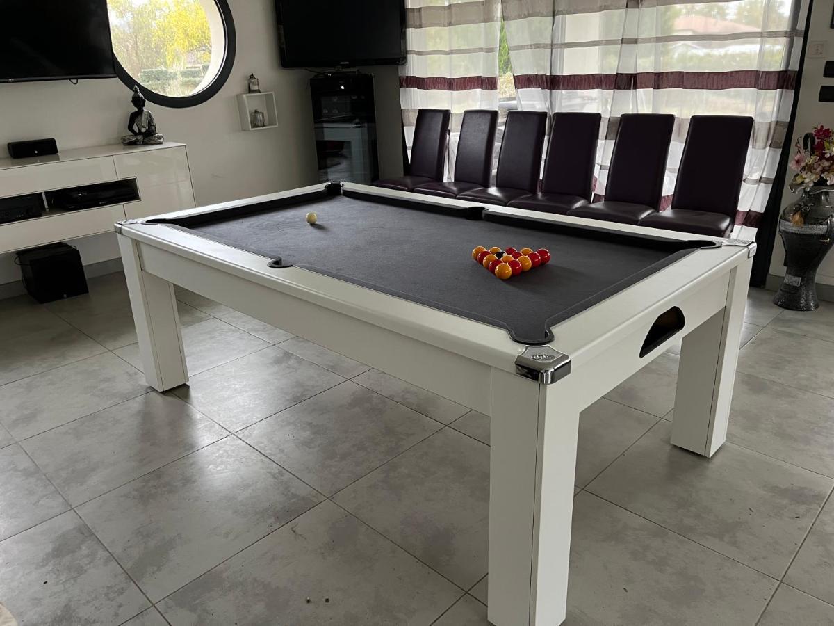 Maison Moderne Au Calme Avec Billard, Jacuzzi, Bain A Remous, Piscine, Babyfoot Labastide-du-Temple Eksteriør bilde