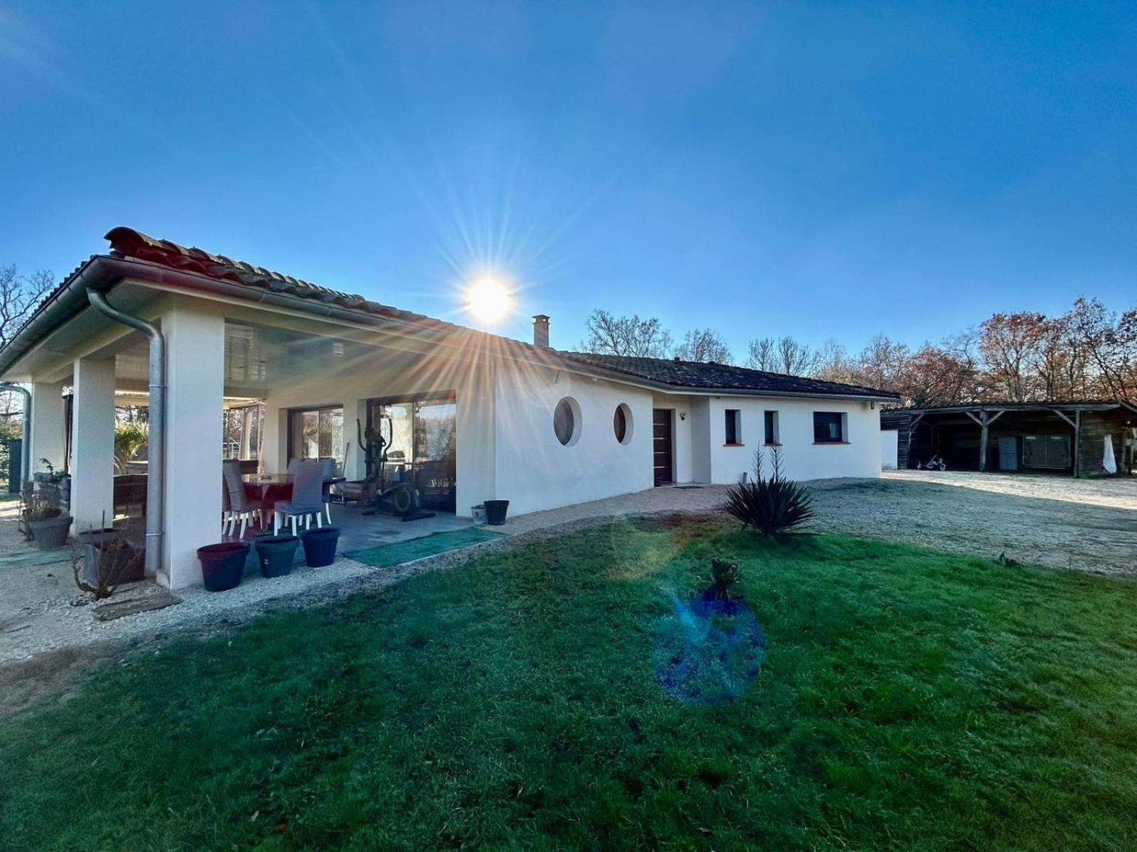 Maison Moderne Au Calme Avec Billard, Jacuzzi, Bain A Remous, Piscine, Babyfoot Labastide-du-Temple Eksteriør bilde
