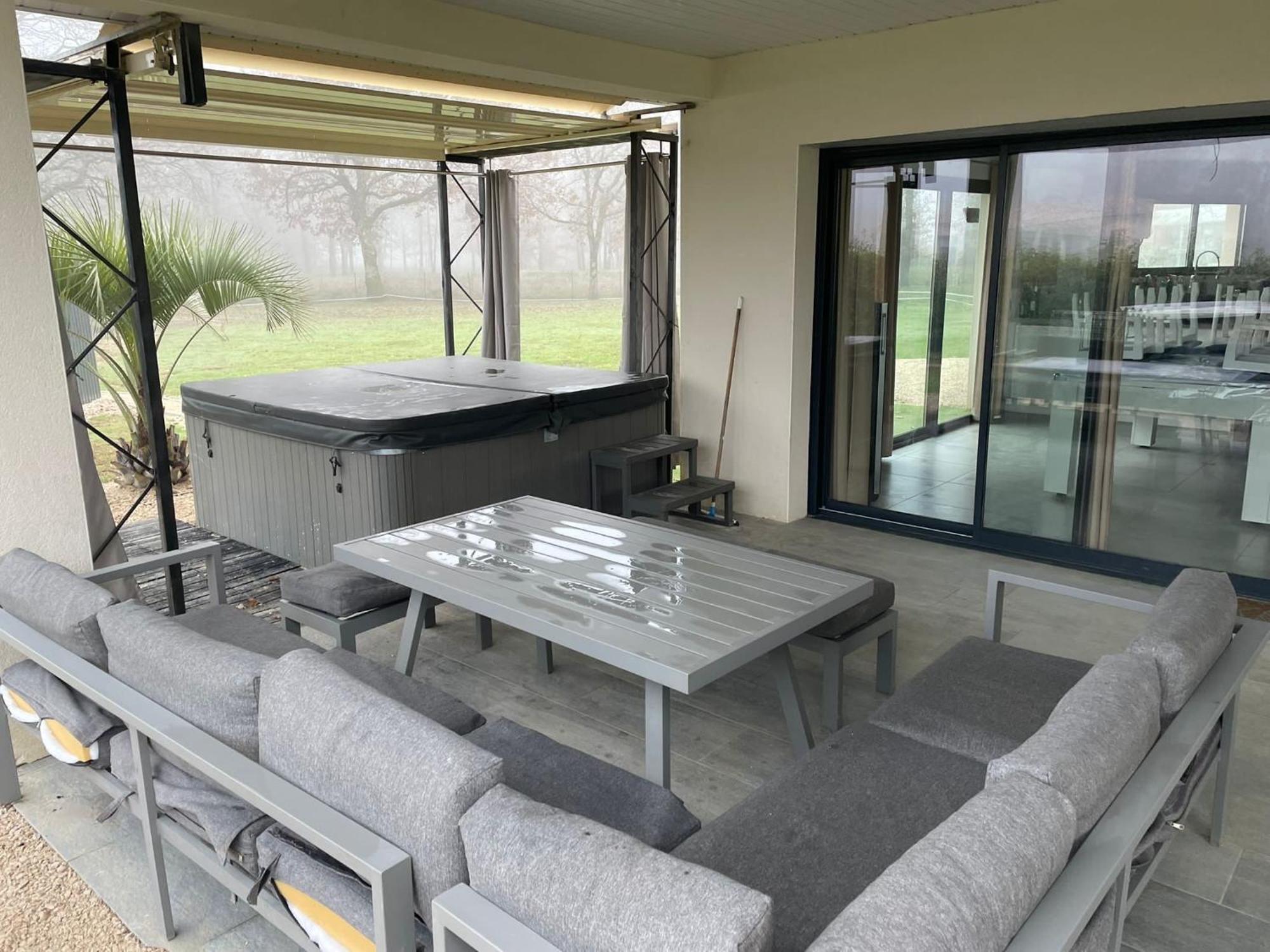 Maison Moderne Au Calme Avec Billard, Jacuzzi, Bain A Remous, Piscine, Babyfoot Labastide-du-Temple Eksteriør bilde