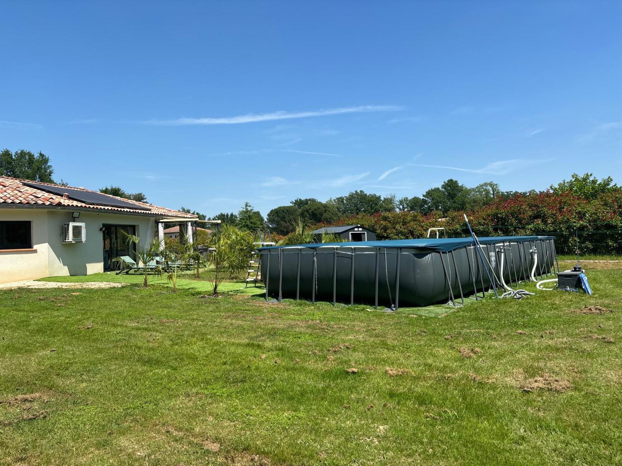 Maison Moderne Au Calme Avec Billard, Jacuzzi, Bain A Remous, Piscine, Babyfoot Labastide-du-Temple Eksteriør bilde